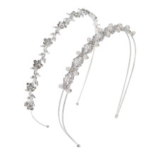 Sparkle Your Special Day, Elegant Silver Rhinestone Headband, Crystal Wedding Accessory, Pearl Headpiece for Bridal, Birthday Party & Prom H