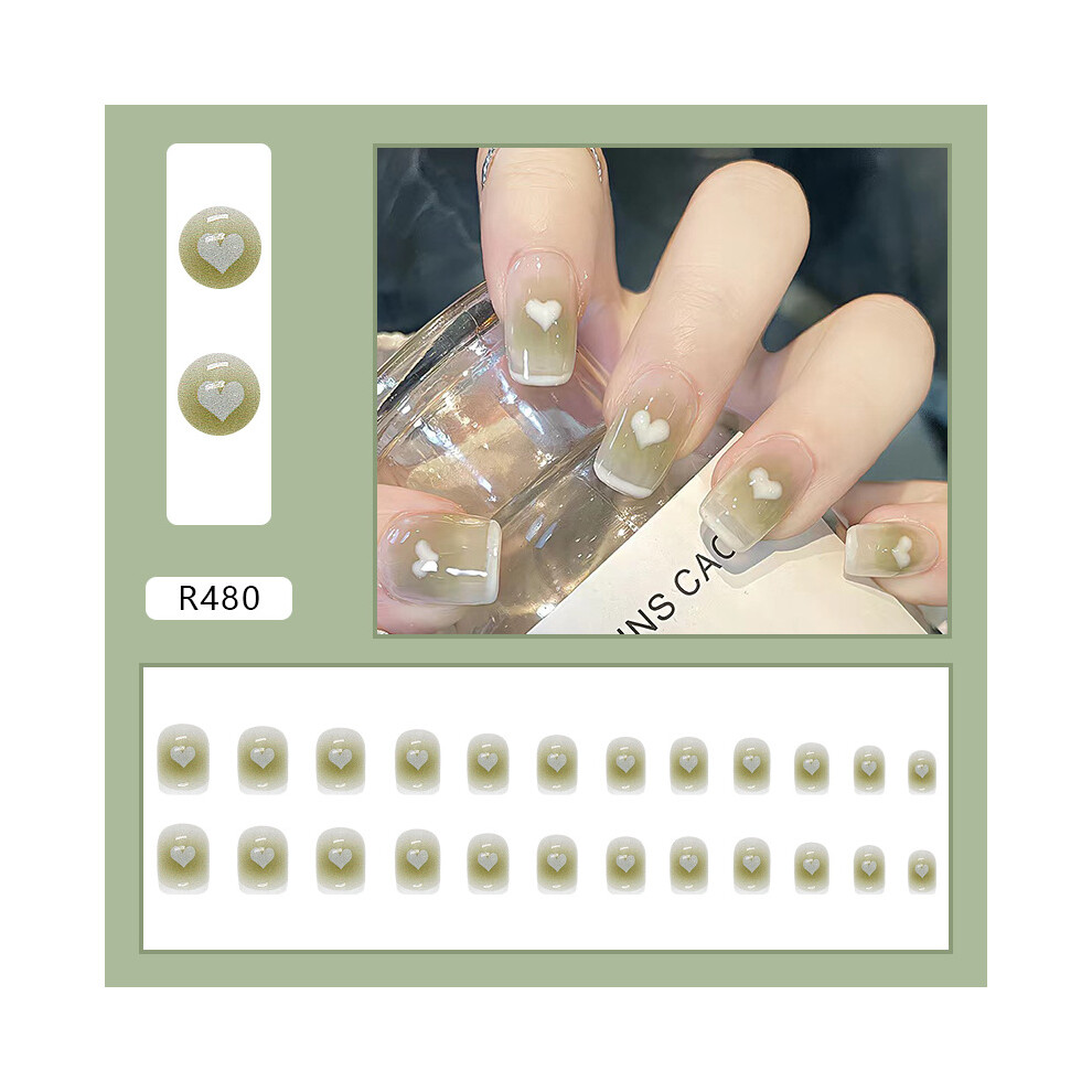 Press On Nails European Fake Nails Press On Nails Uv Seal Glossy Full Coverage Fit Nails Artificial False Nails Nails For Women 3545974779721