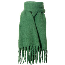 Women's scarf, long warm scarf with tassel scarf, women's warm spring plain cashmere scarf