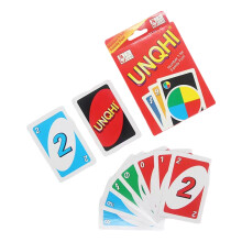 Juego de cartas Uno, apto para mayores de 7 años, comodines personalizables con caja metálica coleccionable, diseño compacto y portátil para