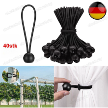 Cordon elastic cu bile, element de fixare elastic reutilizabil pentru fixare sigură cu buclă, bile puternice, ușoare și portabile, ideale