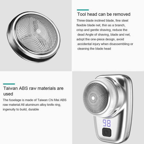 Φορητή ηλεκτρική ξυριστική μηχανή Mini Shaver, Φορητή ηλεκτρική ξυριστική μ 1