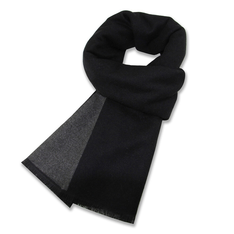 Plaid Fringe Scarf Soft Long Cotton Scarf For Men Light 3545974792782