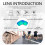 Mini microfono con cancellazione del rumore per iPhone/iPad/telefono Android/laptop, ideale per registrazioni video, vlogging, ecc 5
