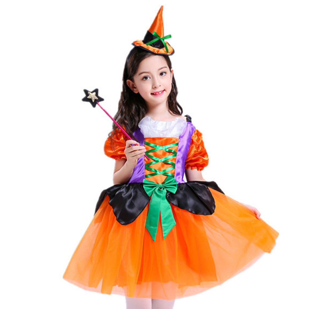 Girls Witch Costume, Kids Spider Fancy Dress Up, Halloween Out 3545974793130