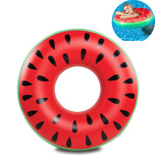 Adult swimming ring swimming ring watermelon melon red swimming ring swimming ring water ring air mattress water toy swimming pool floating
