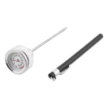 (A) Motorcycle Fuel Tank Cap With Oil Temperature Gauge