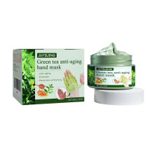 Limited time!!Youdaoplaceholder0 Green Tea Anti-Wrinkle Hand Mask Moisturizes, Removes Dead Skin And Calluses, Repairs And Tightens, Tear Off Handle M