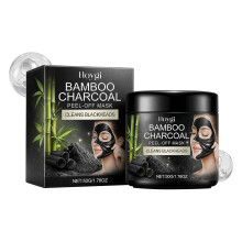 Hoygi Bamboo Charcoal Peel-Off Mask Hydrates And Moisturizes The Skin, Gently Cleanses The Facial Skin, And Provides Daily Tender, Refreshing Care