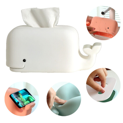 Creative Silicone Tissue Box, Cute Cartoon Tissue Box 2