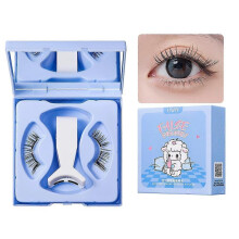 (Style 10) Professional Magnetic Eyelashes Fake False Lashes Set Kit + Applicator