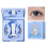 (Style 10) Professional Magnetic Eyelashes Fake False Lashes Set Kit + Applicator 1