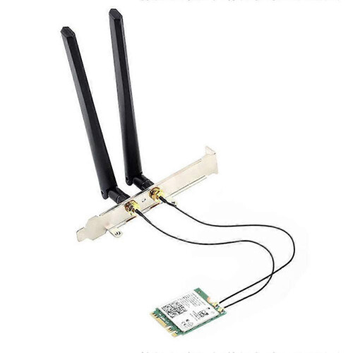 (1set) WiFi 7 Wireless Card Intel BE200 NGW, Bluetooth 5.4, 8774Mbps Network Support