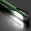 (Green) Led Keychain Flashlight Usb-C Rechargeable 600Lm Portable 5
