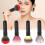 (Black red) High-Frequency Electric Makeup Brush Charging Blusher Facial Makeup Tools 3