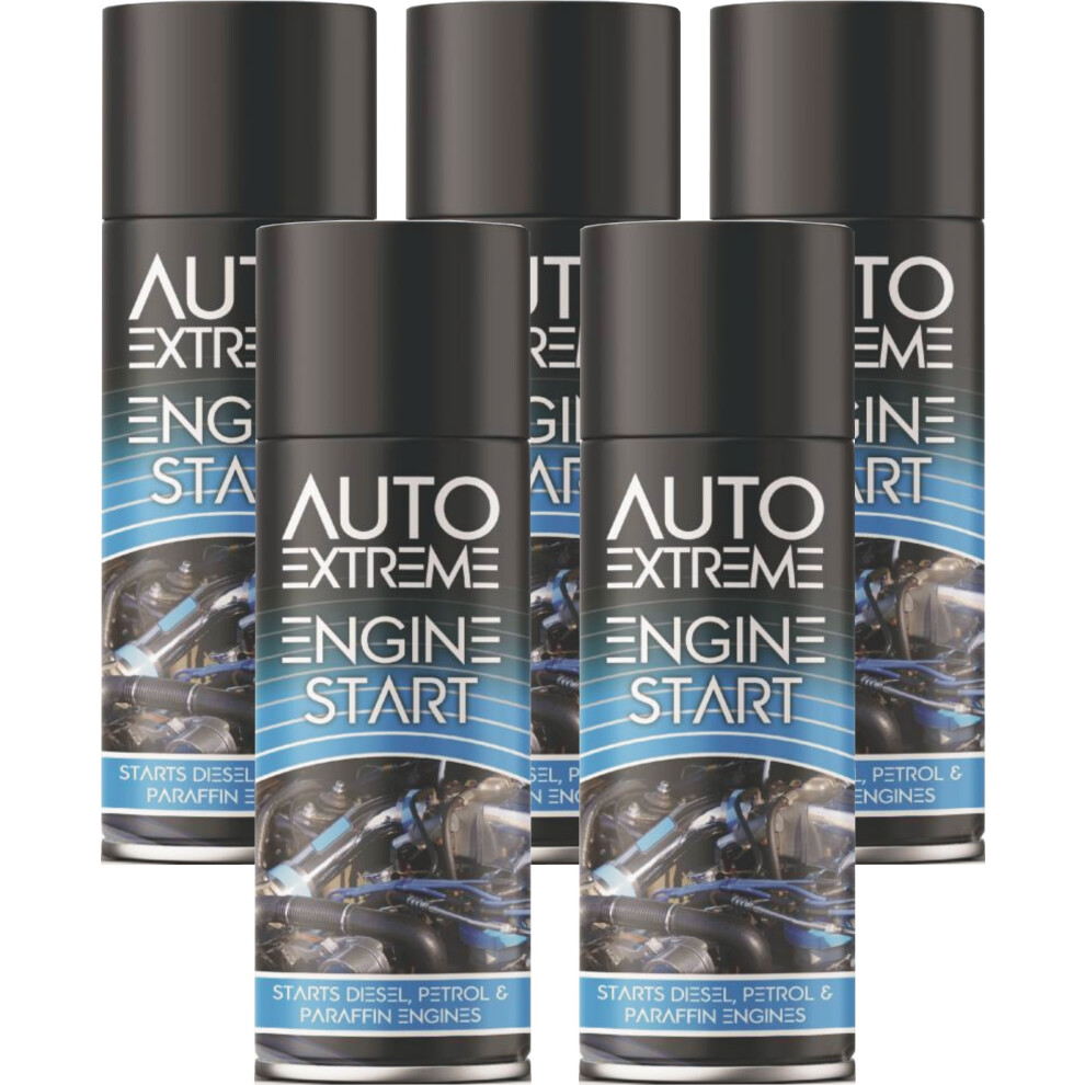 Rapide 5 X 300Ml Engine Start For Diesel Petrol Paraffin Engines Automotive
