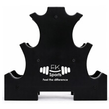 3 Tier Dumbbell Rack Storage Stand for Home Gym