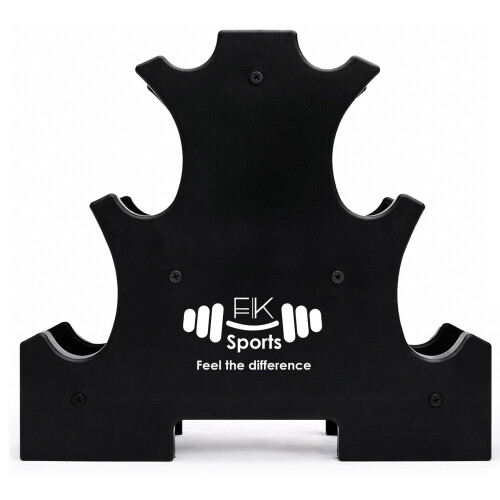 3 Tier Dumbbell Rack Storage Stand for Home Gym
