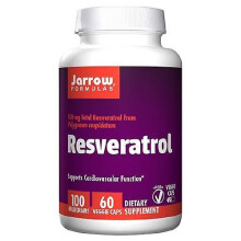 Jarrow Formulas Resveratrol,100 mg ,60 VCaps (Pack of 2)
