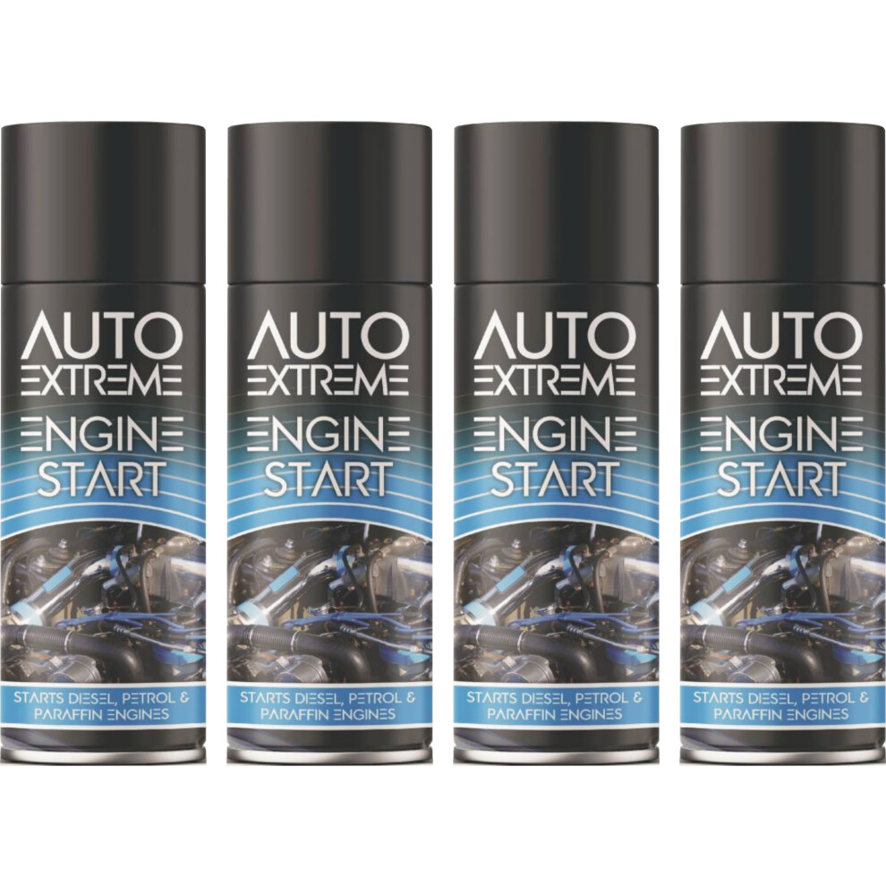 Rapide 4 X 250Ml Engine Start For Diesel Petrol Paraffin Engines Automotive