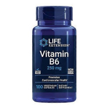 Life Extension Vitamin B6,250 mg ,100 Vcaps (Pack of 1)