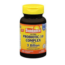Sundance Ultra Probiotic-10 Complex Quick Release Capsules, 60 Caps (Pack of 1)