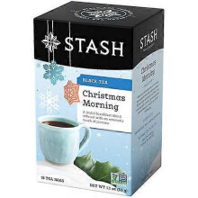 Stash Tea Black Tea Christmas Morning, 18 Count (Pack of 1)
