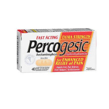 Percogesic Fast Acting Extra Strength Pain Relief Caplets ,40 caplets