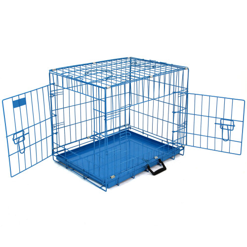 Actiaspet Blue 24in Dog Metal Training Cage 2