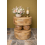 Mango Wood Sculptural Side Table Modern Round Accent Table 40cm 4