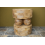 Mango Wood Sculptural Side Table Modern Round Accent Table 40cm 6