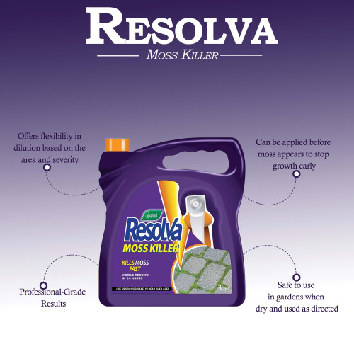 Resolva Westland Resolva Moss & Algae Killer 3L 2