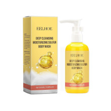 Eelhoe Sulfur Cleansing Body Wash - Moisturizes Skin, Relieves Dryness, Gentle And Refreshing Bath