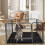 Heavy Duty Small Dog Cage Metal Run Folding 10