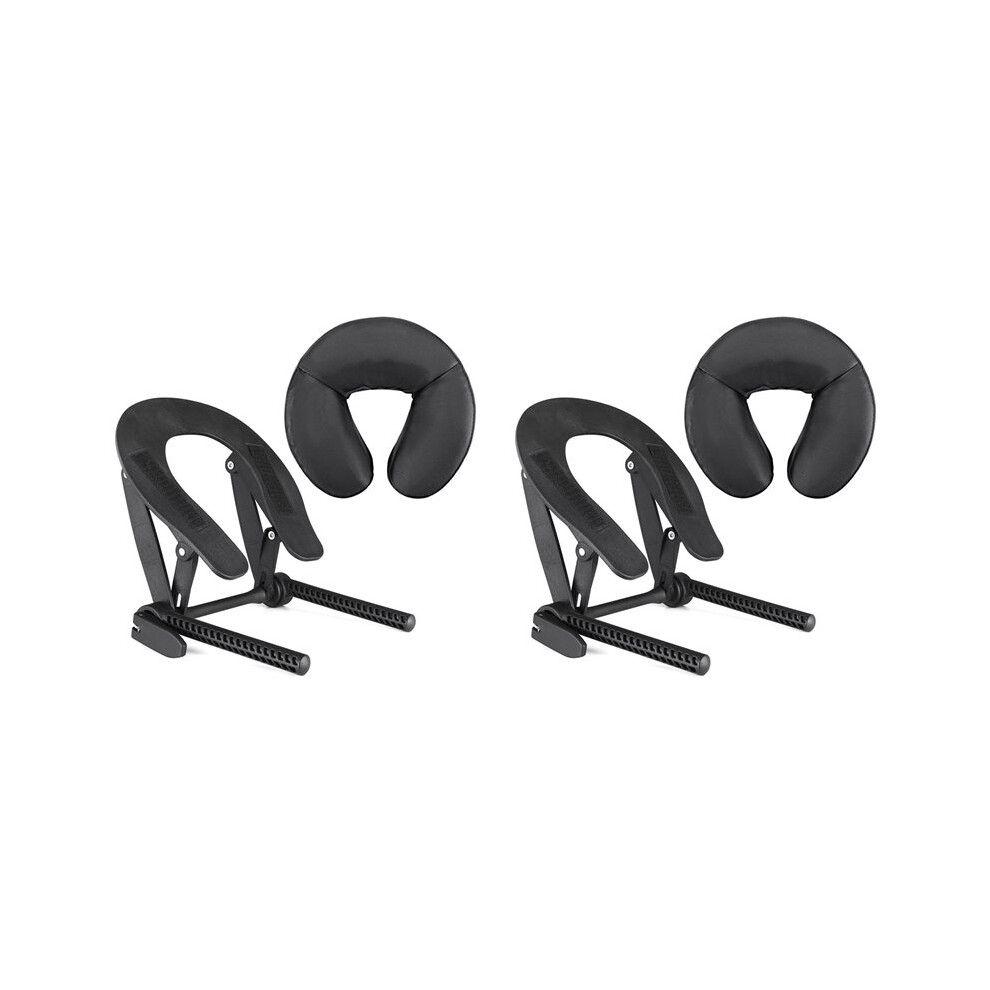 Typecat 2X Universal Massage Table Face Cradle & Cushion, Adjustable Massage Chair Spa Bed Headrest & Face Pillow Support