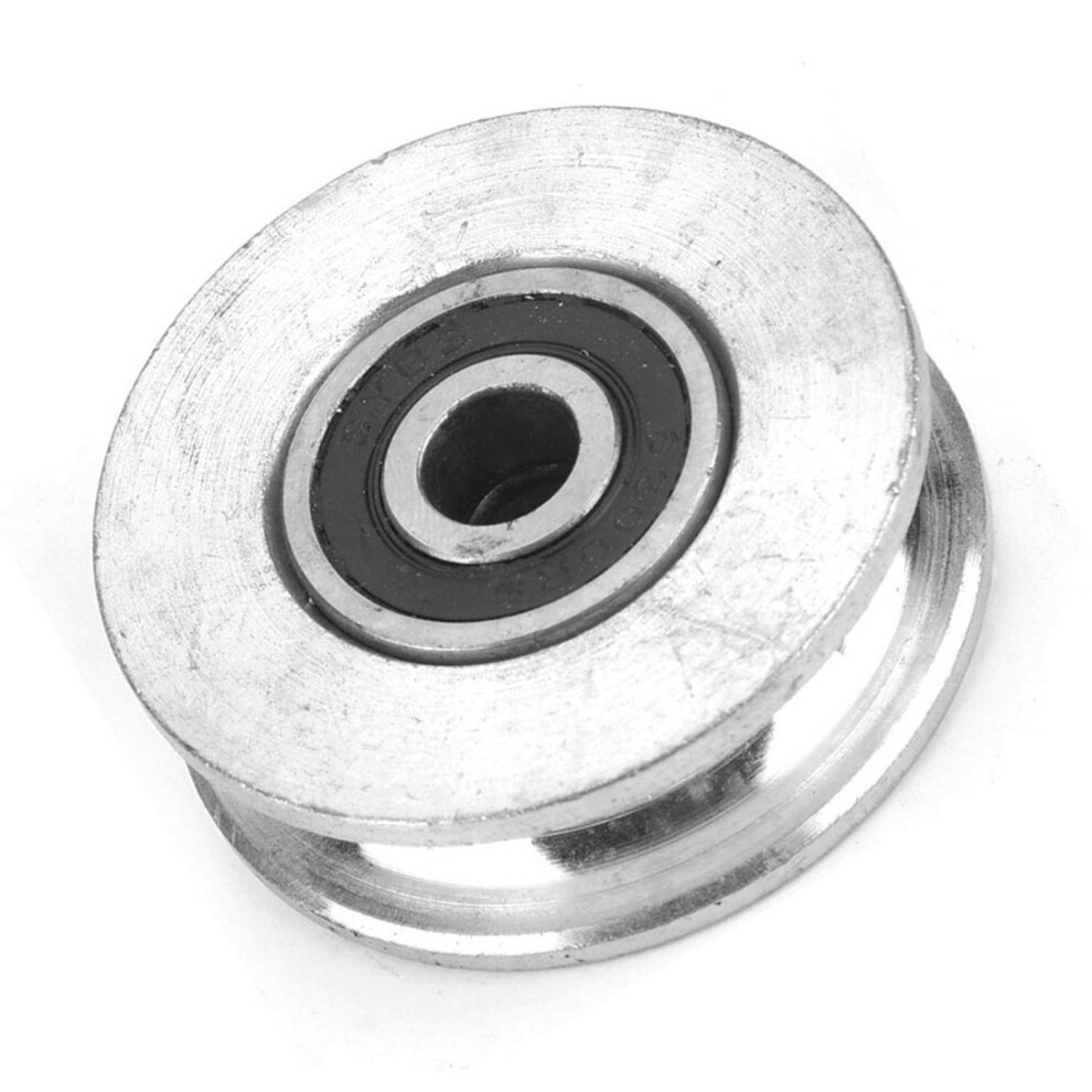 Heavy Duty Steel Bearing Wheel Rope Guide For 56Mm Pulley Block High Strength 4961393757758