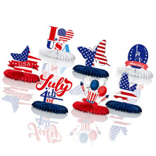 Festives 3D Star Shaped Honeycomb Decorations Great For