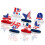 Festives 3D Star Shaped Honeycomb Decorations Great For 1