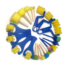Foam Painting Sponge Stamper Educational Sponge Painting Tool