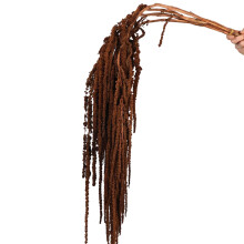 Real Touch Ruscus Greeneries 70cm Realistic Faux-Dark Brown