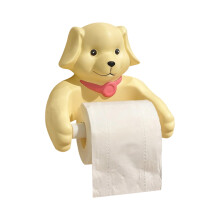 Toilettenpapierständer mit lustigem Hundemotiv für Badezimmer,