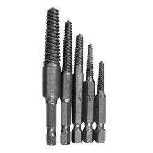 Pack Of 5 High Strength Carbon Steel Broken Screw Extractors For