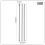 Dellonda Baridi Vertical Radiator Double Flat Panel 8
