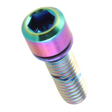 Titanium Alloy Bolt M6x16 Washer - Colorful