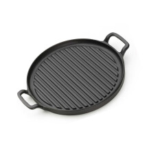 Multipurpose Iron Bacons Pan Works In Oven And Microwave-24CM