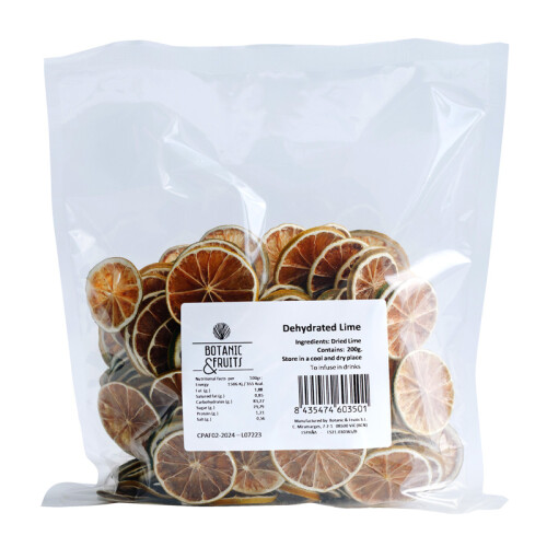 Botanic & Fruits Lime Séchée 200g