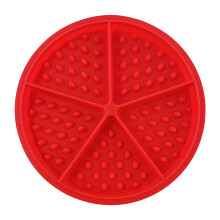 Sturdy Food Grade Silicone Waffle Maker Perfect For Home-Red