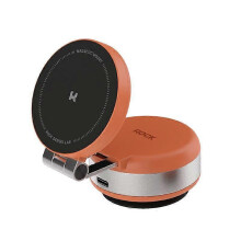(Orange) Maggripn Go 360, 2025 New Nixie Magnetic Phone Holder, Electric Vacuum Magnetic