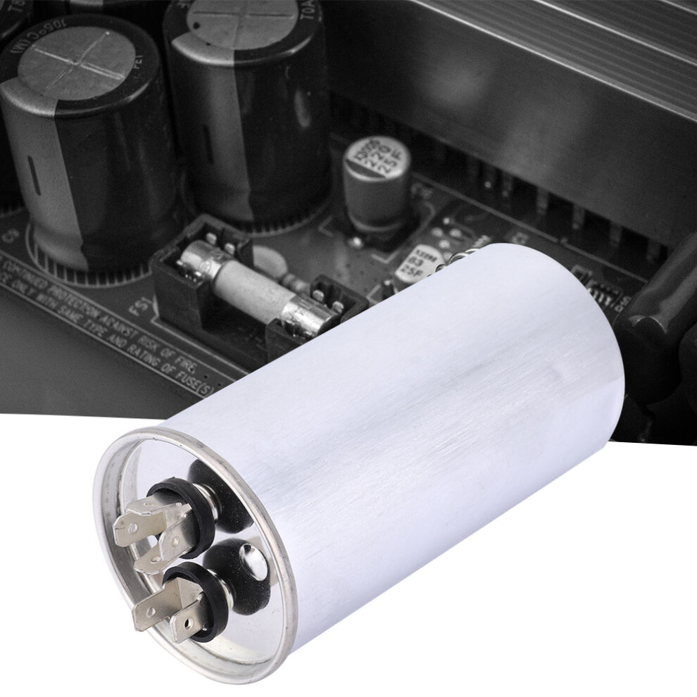Cbb65 40Uf 450V Round Aluminum Capacitor For Ac Wm 4621393758604