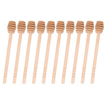 Handcrafted Comfortable Grip Wood Honeys Mixer With-15cm